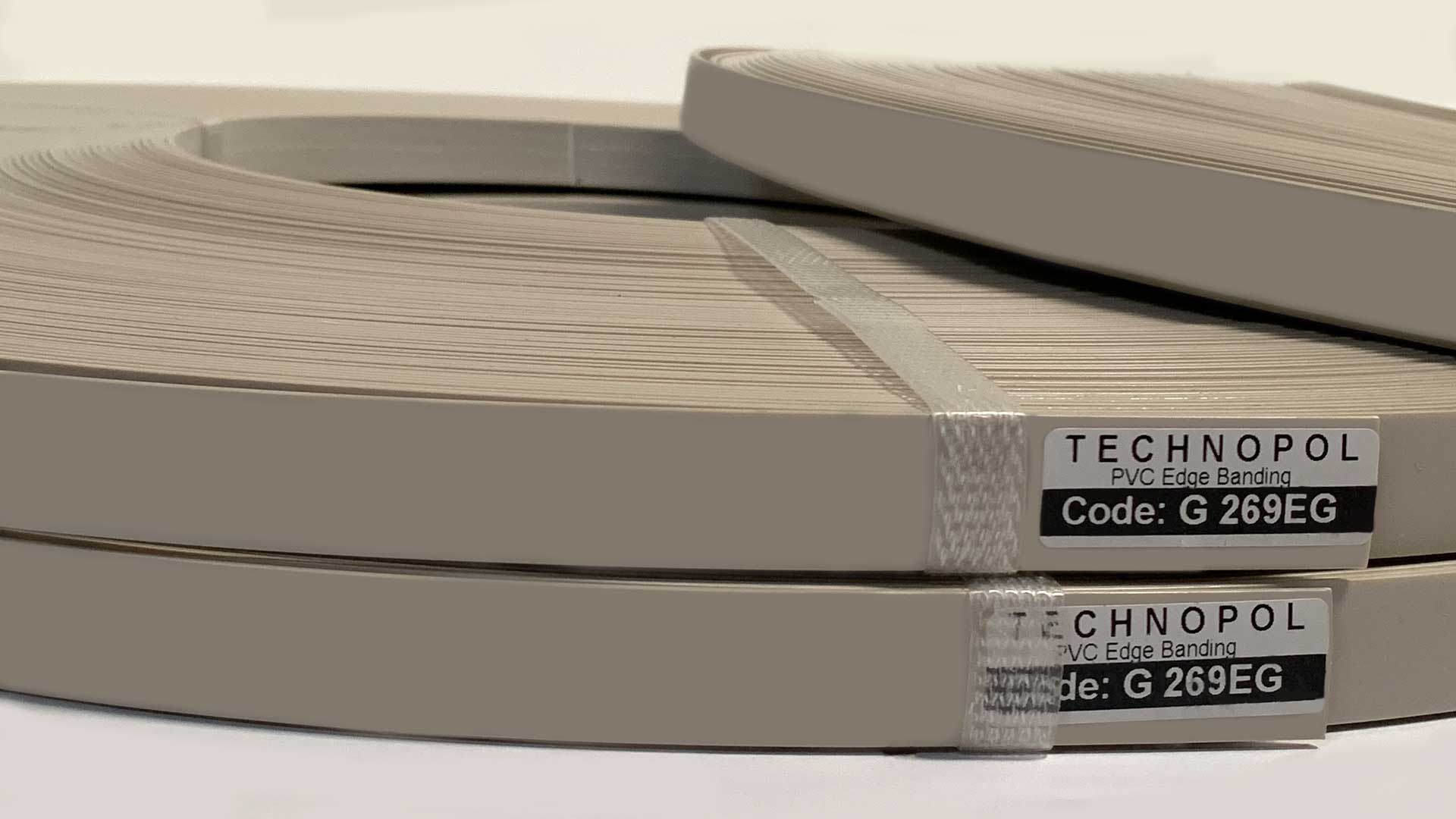 نوار دو میل بژ روشن مات تکنوپل