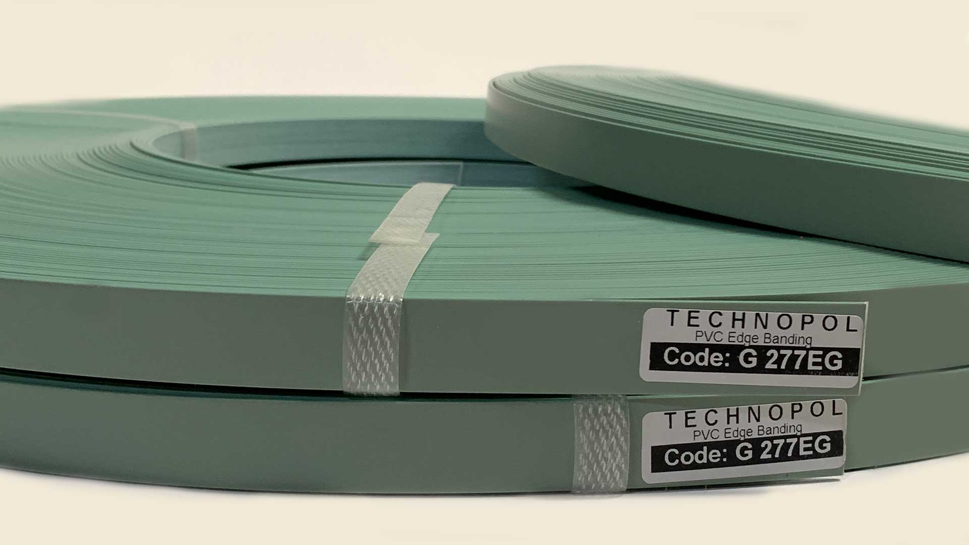 نوار دو میل سبز روشن تکنوپل