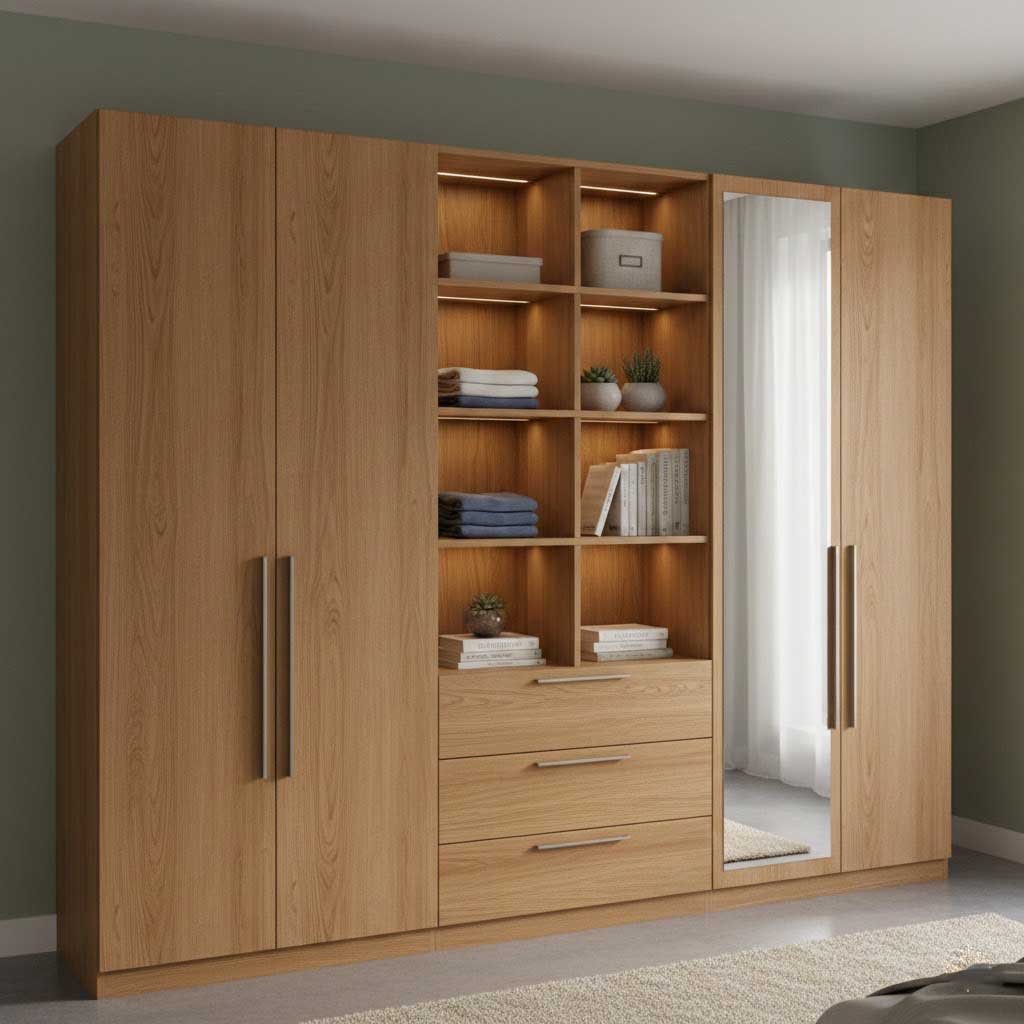 تصویری از کمد دیواری