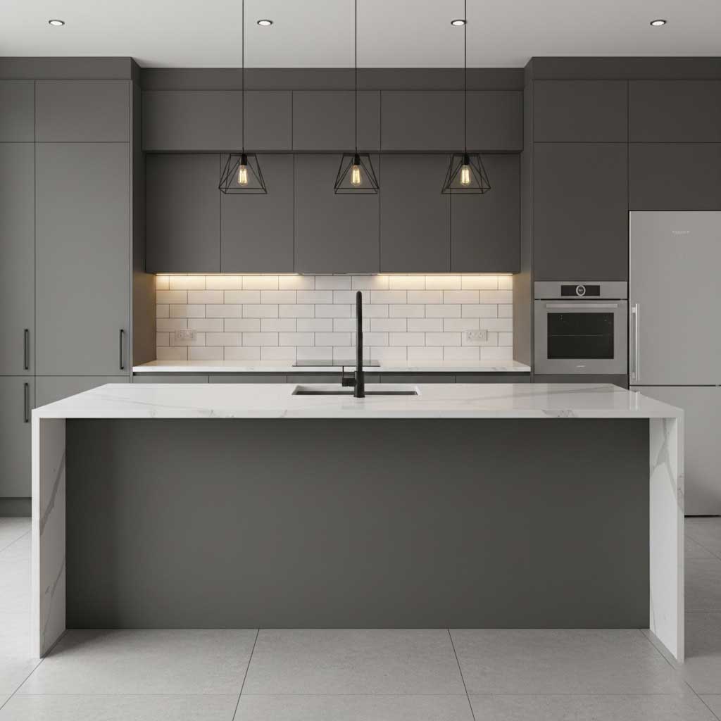 تصویری از کابینت مدرن